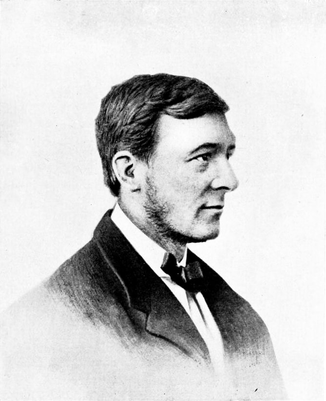 Daniel Hanbury black and white pencil portrait